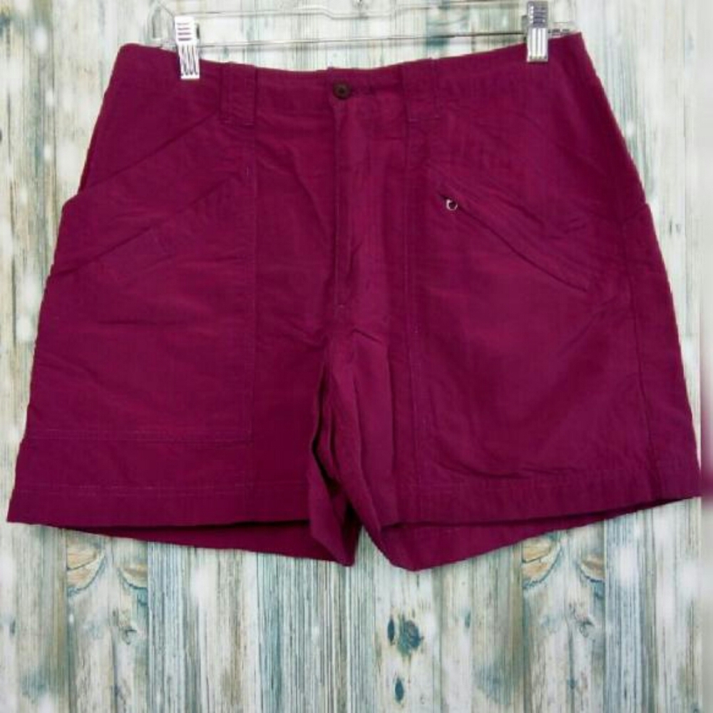 Royal Robbins UPF 50 women high rise hiking shorts